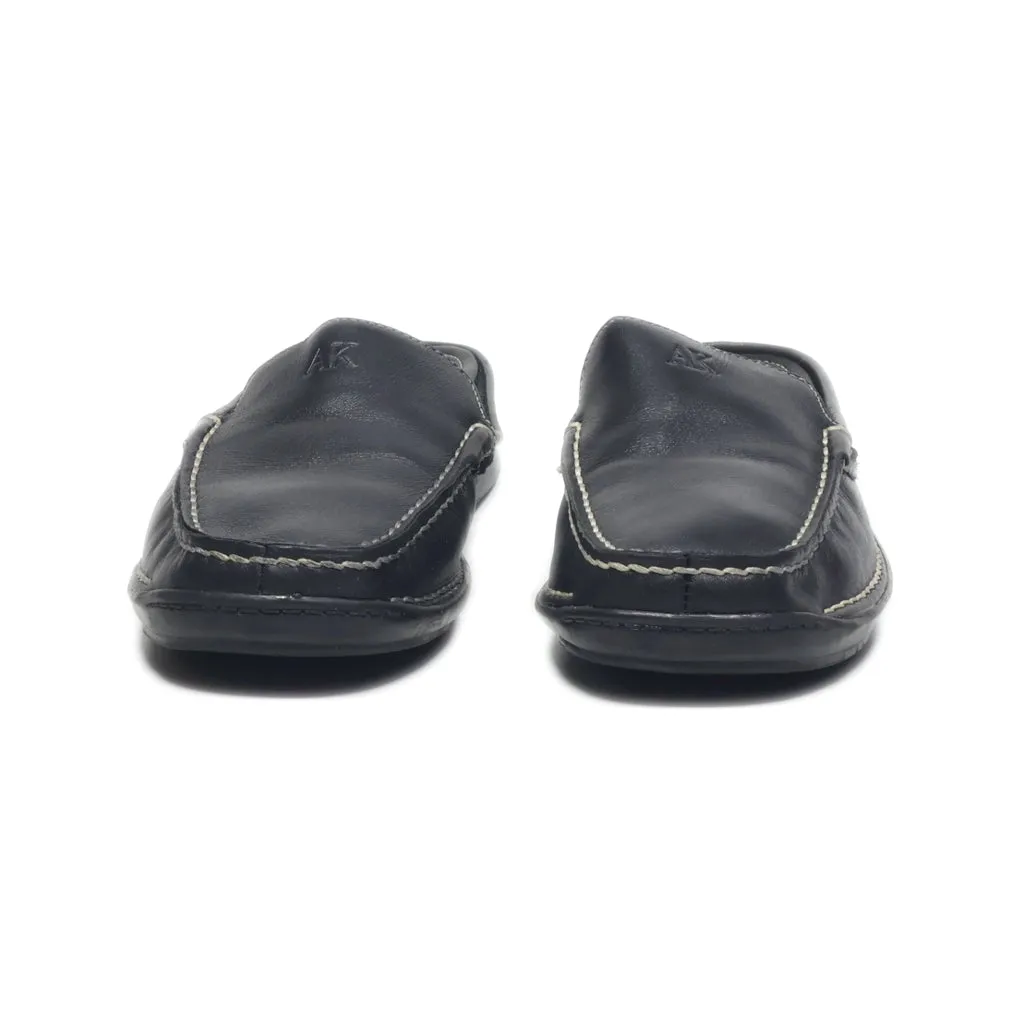 Anne Klein Mules Leather Black Colour For Women