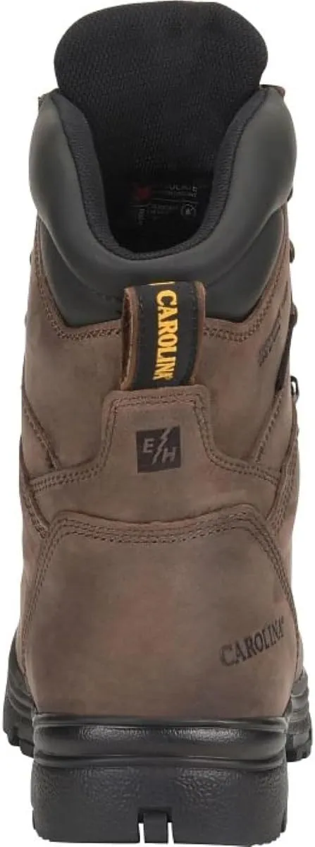 Carolina Boots Surveyor 8" Steel Toe Insulated Waterproof Work Boot, Mens Durable Industrial Construction Footwear