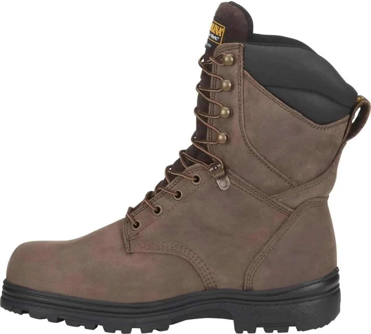 Carolina Boots Surveyor 8" Steel Toe Insulated Waterproof Work Boot, Mens Durable Industrial Construction Footwear