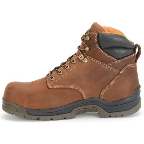 Carolina Men's Bruno Lo 6" Soft Toe Waterproof Work Boot - Brown - CA5020