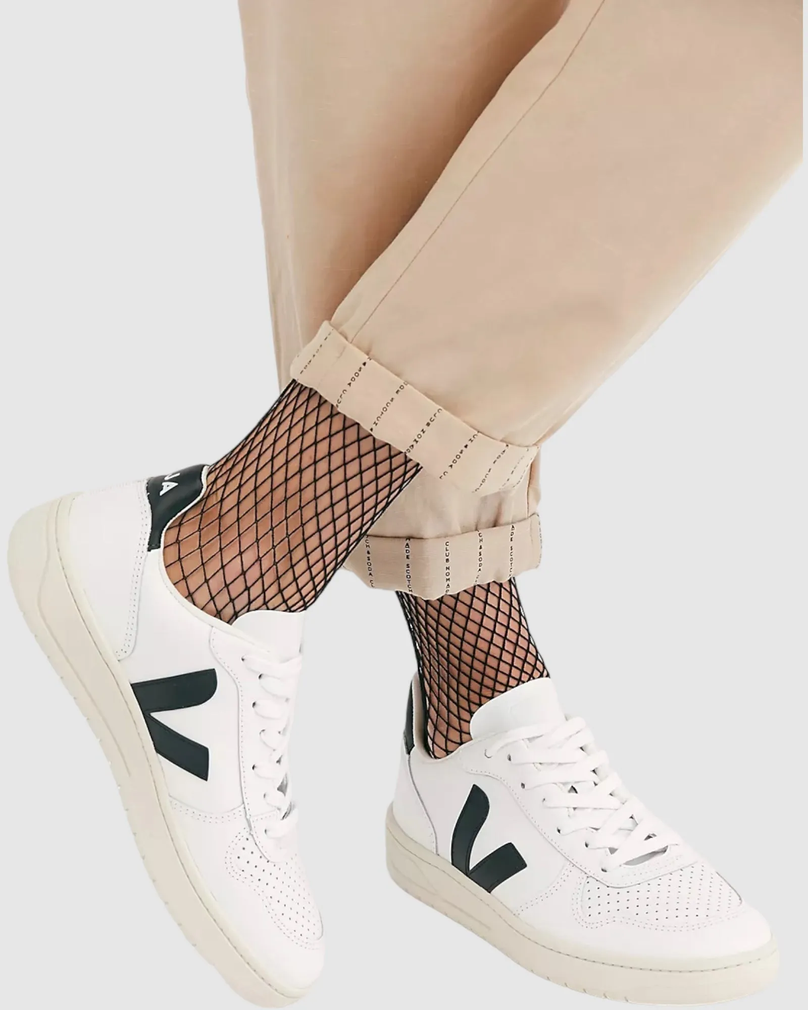 Catch Em Fishnet Socks