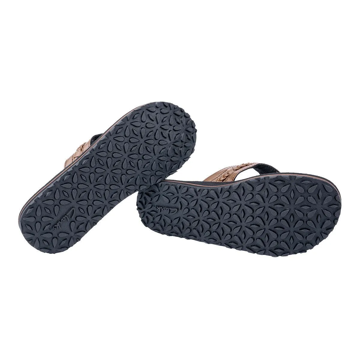 Clarks Flipflops Casual Sandals Leather Brown Colour For Men