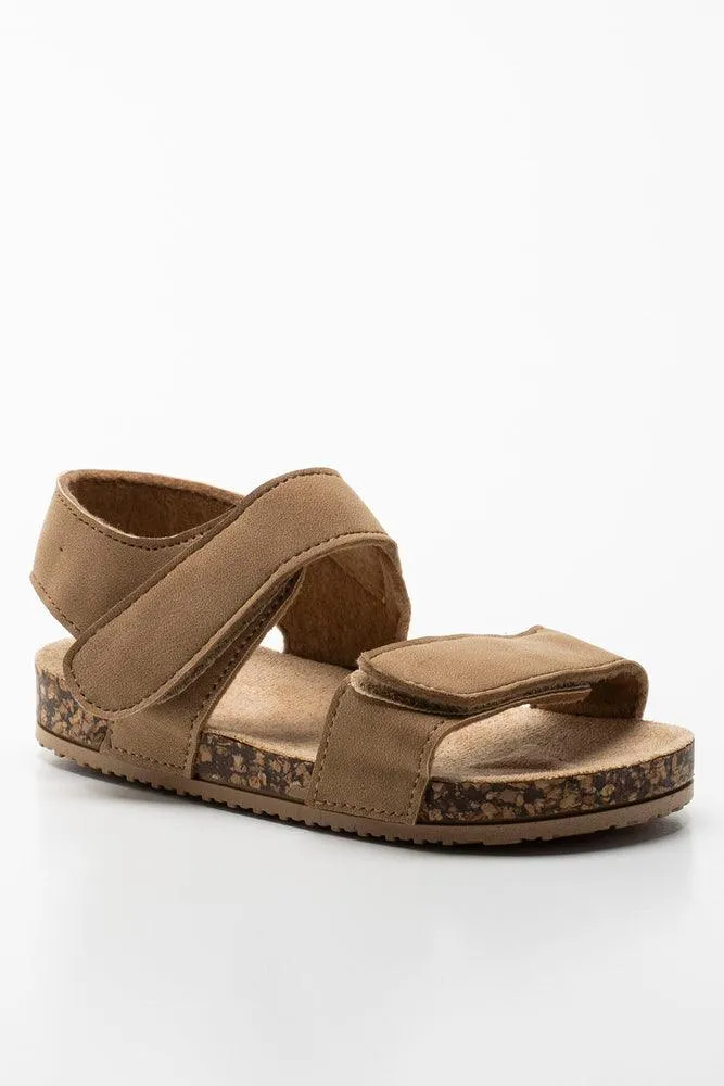 Double Strap Sandal Natural