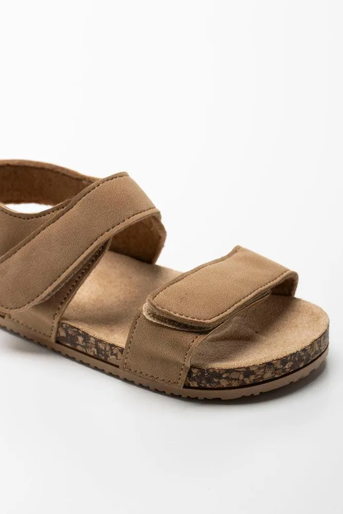 Double Strap Sandal Natural