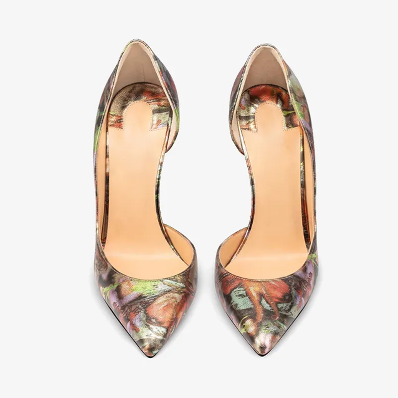 Elegant Calf Leather Pump