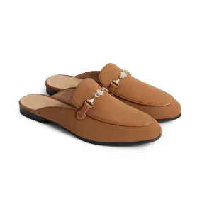 Fairfax & Favor Ladies Tuddenham Mule - Tan