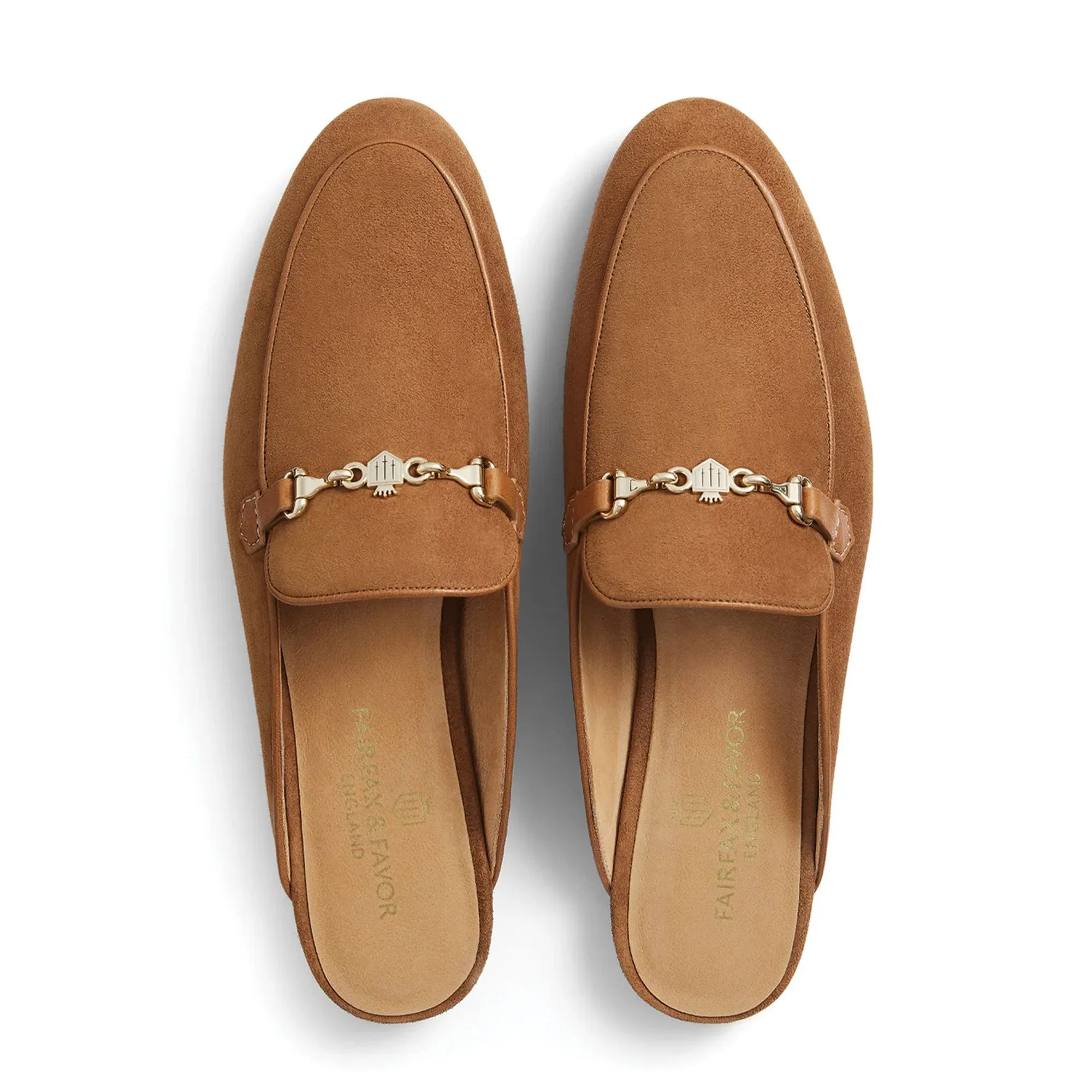 Fairfax & Favor Ladies Tuddenham Mule - Tan