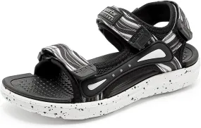 FLIOZY Kids Adjustable Straps Summer Sandals Boys Light-Weight Open Toe Sport Sandals Youth Outdoor Water Sandal