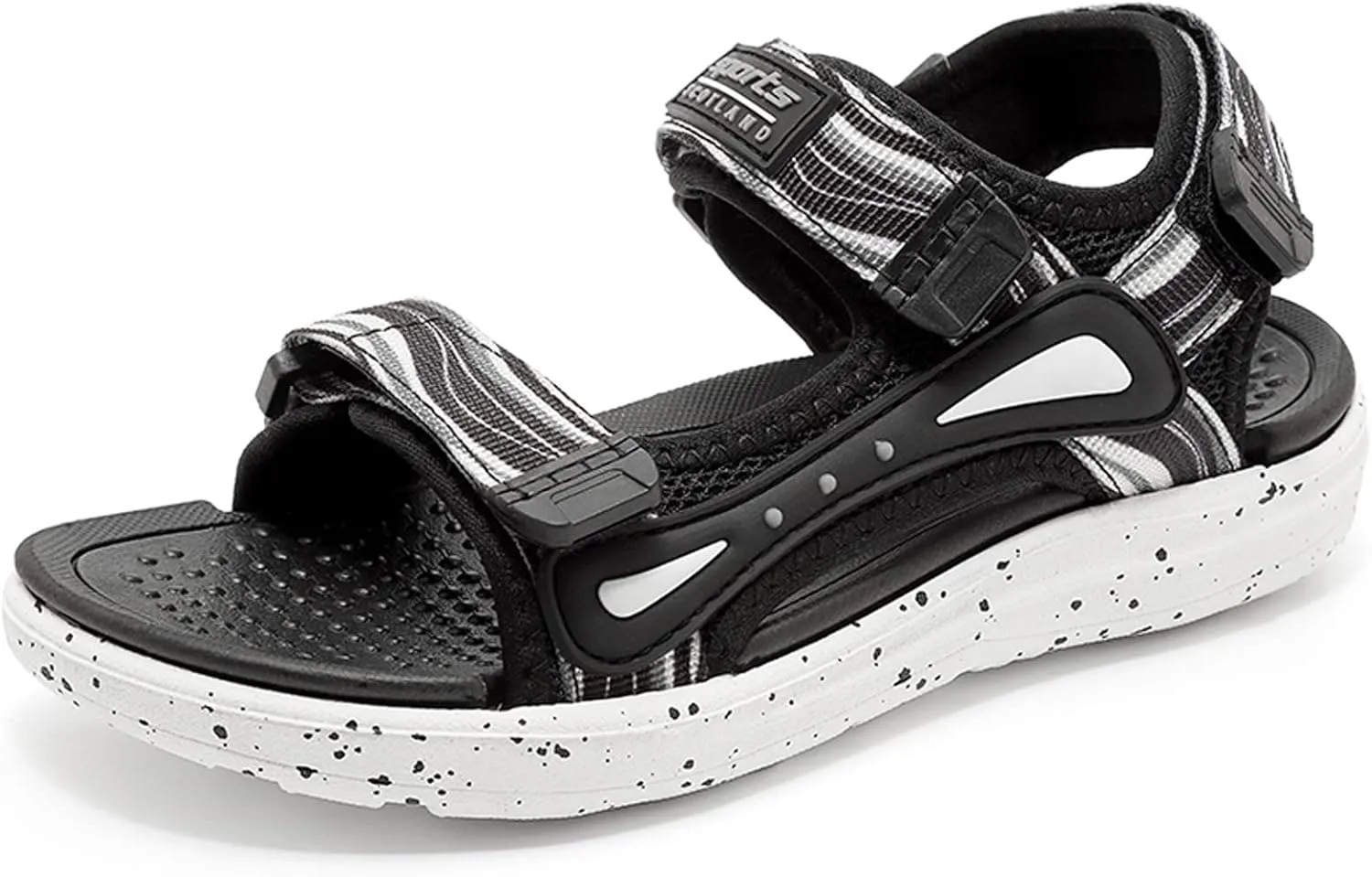 FLIOZY Kids Adjustable Straps Summer Sandals Boys Light-Weight Open Toe Sport Sandals Youth Outdoor Water Sandal