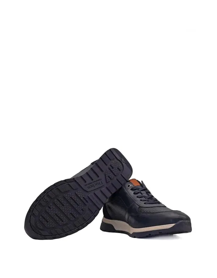 Fluchos Men's Louis Lace & Zip Sneakers- Habana Oceano