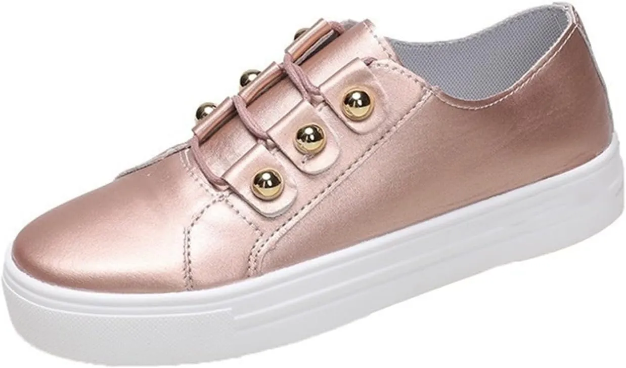 Ladmiple Shoes For Women Sneakers Trendy Slip on Canvas Walking Shoes Fashion Casual Summer Comfortable Flats Loafers