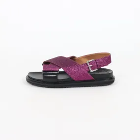 Marni Glitter Fussbett Sandals Size 39.5