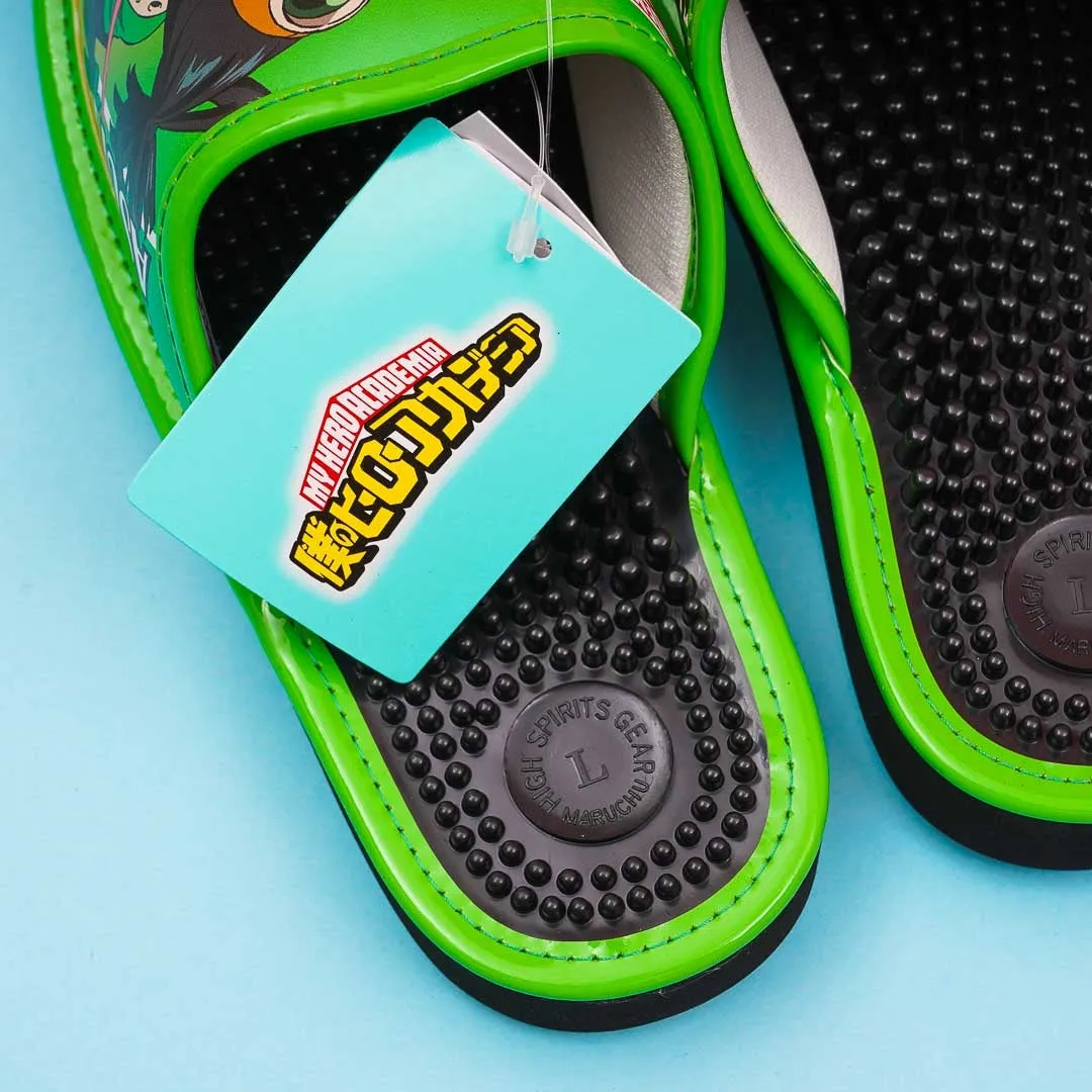 My Hero Academia Acupressure Sandals - Light Green / Large