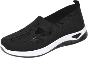 Orthopedic Shoes for Women Breathable Soft Slip On Running Shoes for Men Loafers Ladies Casual Shoes Waterproof Sneakers Brown Tennis Shoe Loafers Shoe
