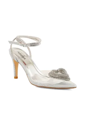 Party Wear Sling Back I47266-Silver
