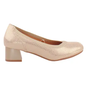 Redz Ladies Block Heels - DCD61102 - Gold