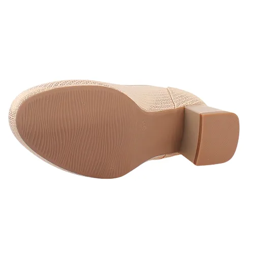 Redz Ladies Block Heels - DCD61102 - Gold