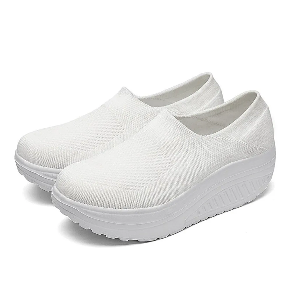 Soft Mesh Women Platform Sneakers