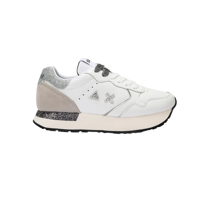 Sun68 Sneakers da donna Kelly Leather Z33221 01 bianco