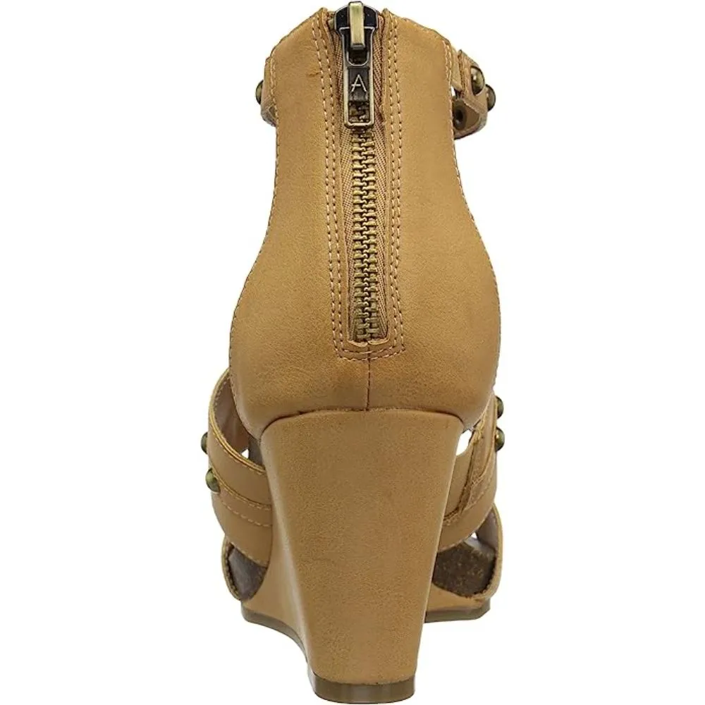 Watermark Light Tan Aerosoles Wedge Sandals